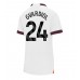 Tanie Strój piłkarski Manchester City Josko Gvardiol #24 Koszulka Wyjazdowej dla damskie 2023-24 Krótkie Rękawy